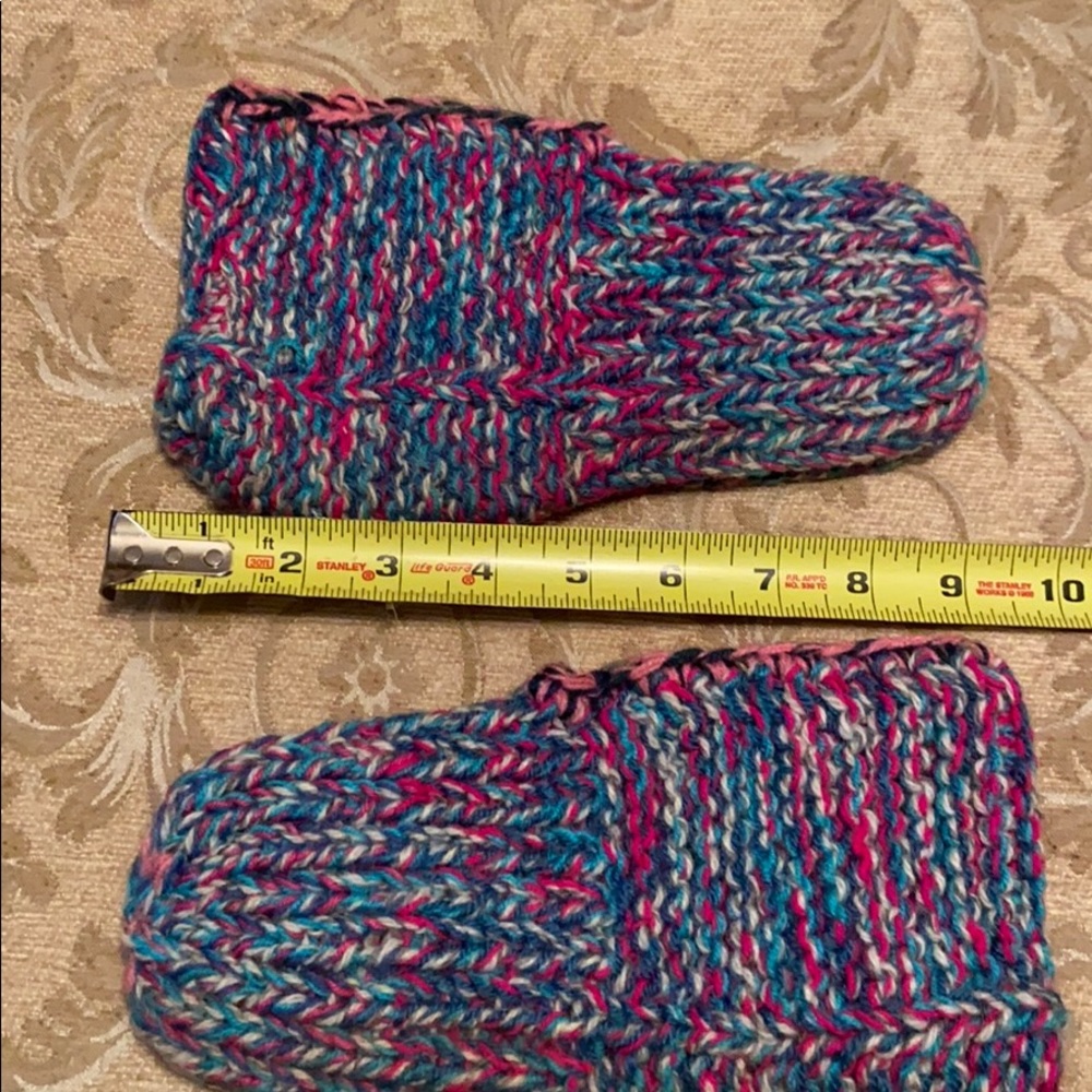 Hand Knit Slippers - Picture 4 of 5
